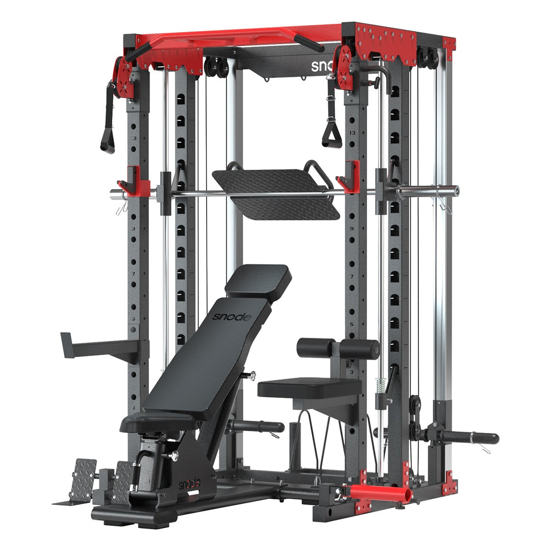 Snode ALL10 Pro Smith Machine Functional Trainer Power Rack