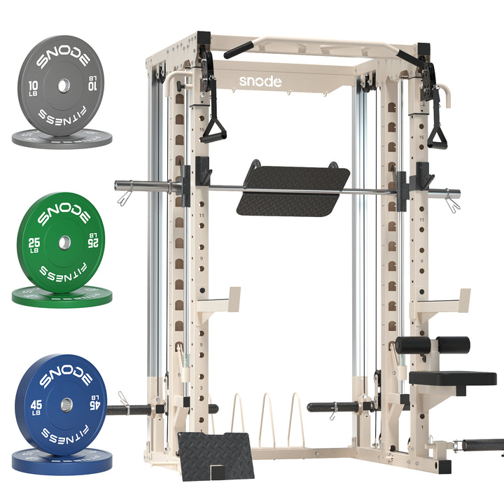 Snode ALL10 Pro Smith Machine Functional Trainer Power Rack