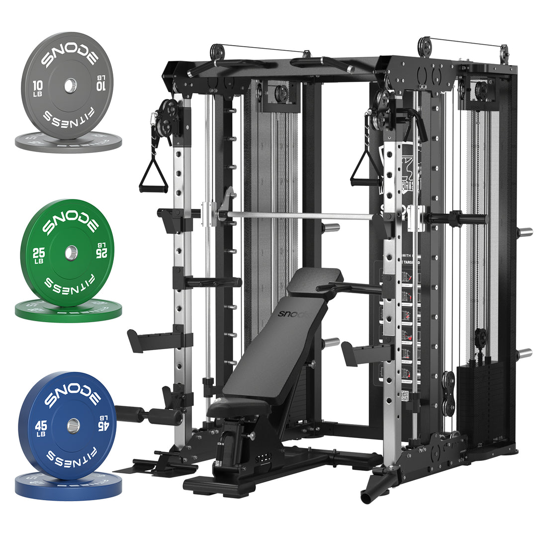 Snode Ultra Counter-Balanced Light Commercial Smith Machine