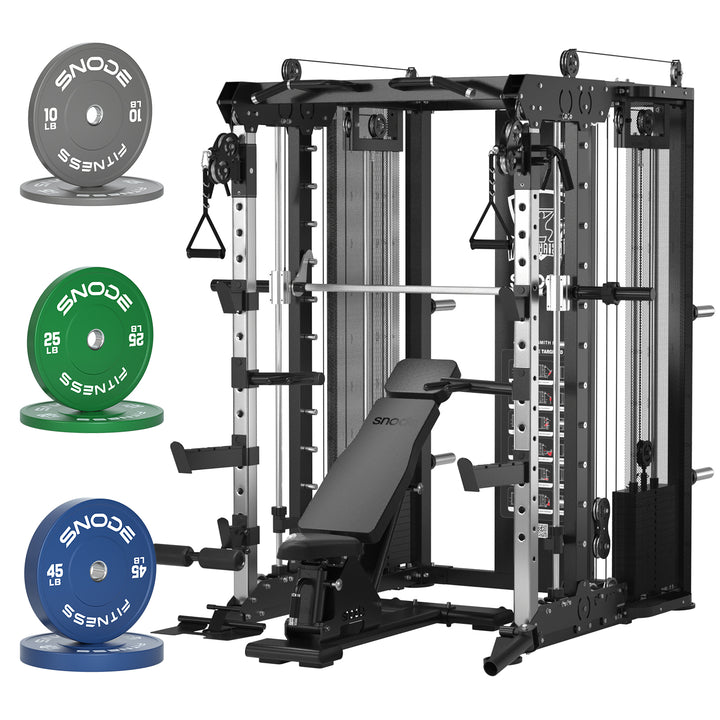 Snode Ultra Counter-Balanced Light Commercial Smith Machine