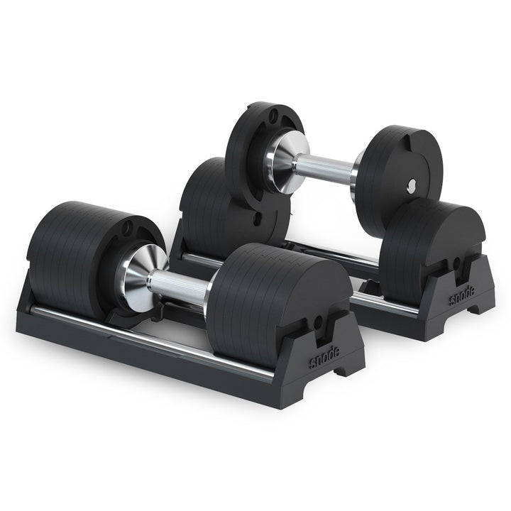 Snode Drop-proof Cast Iron Adjustable Dumbbells 80 Lbs