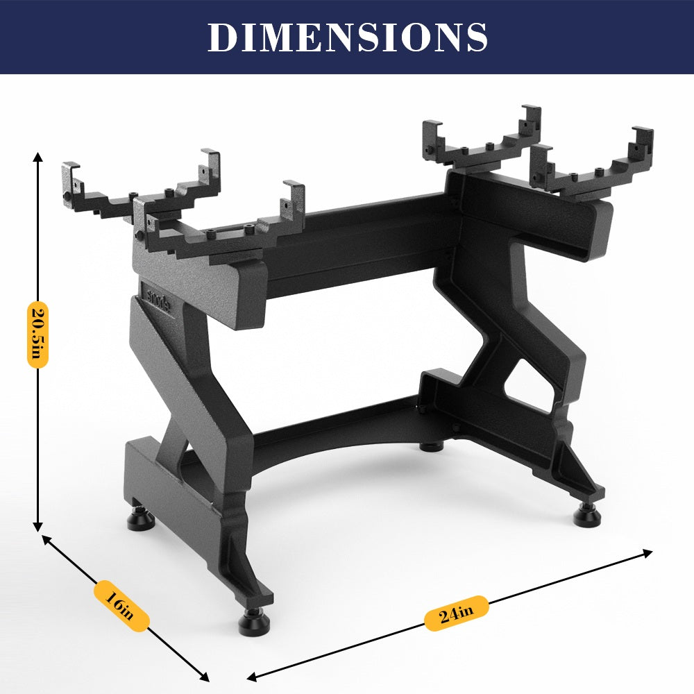 adjustable dumbbell stand