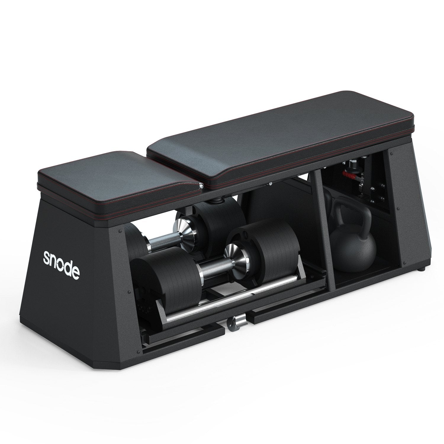 4 in 1 Adjustable Storage Bench + Cable Crossover | Workout Benches