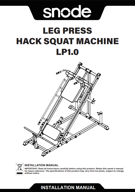 Squat Machine LP1.0