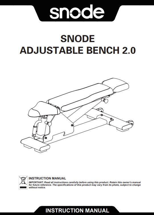 Adjustable Bench 2.0