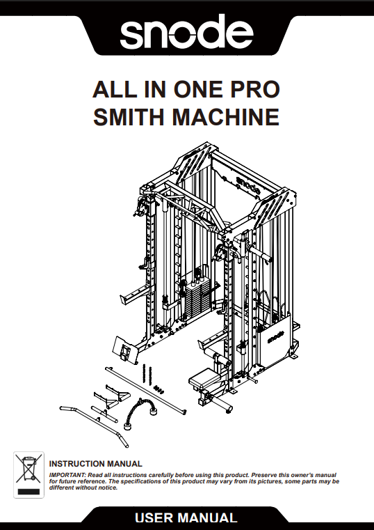 All in One Pro Smith Machine