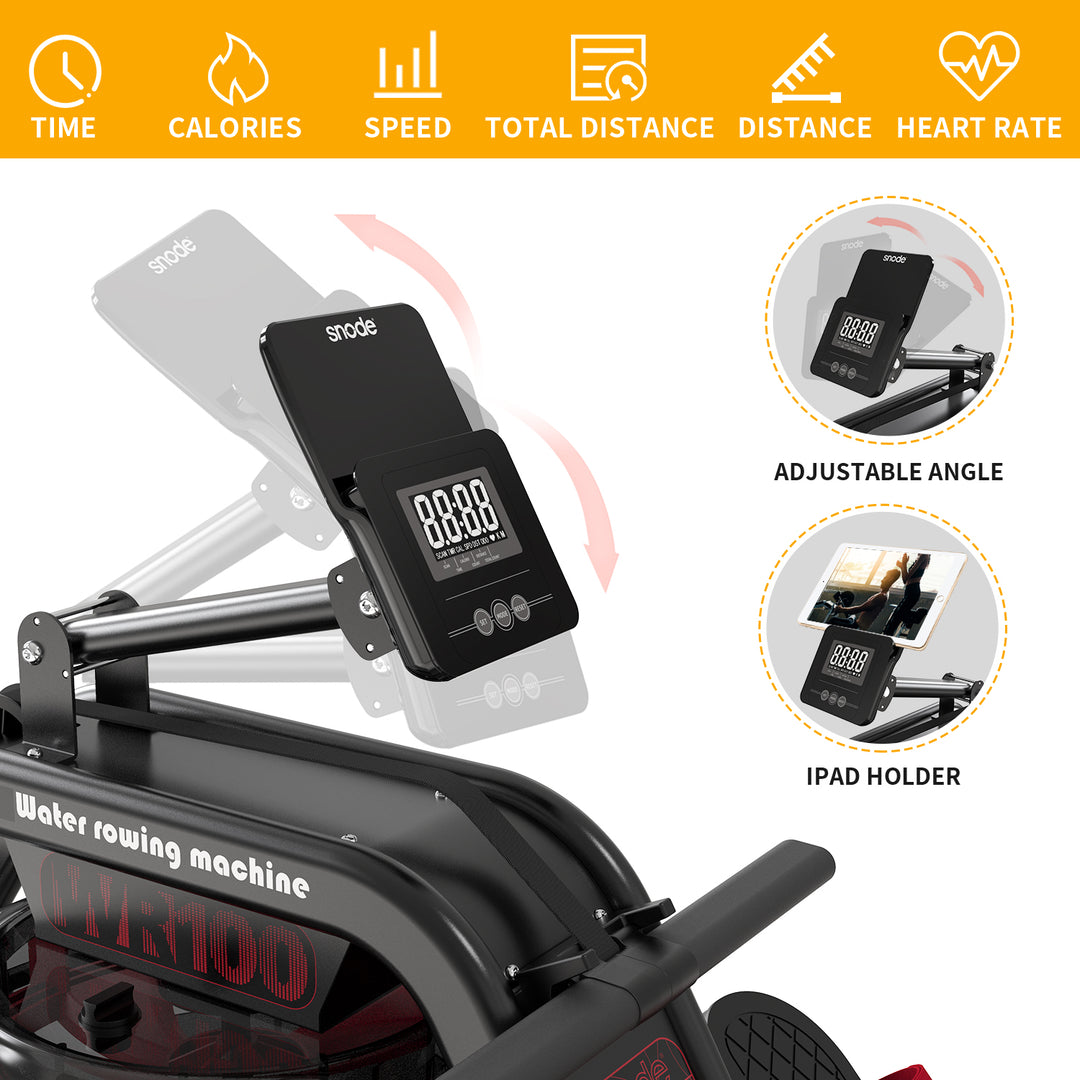 Snode Home Use Water Resistance Foldable Rowing Machine - WR100