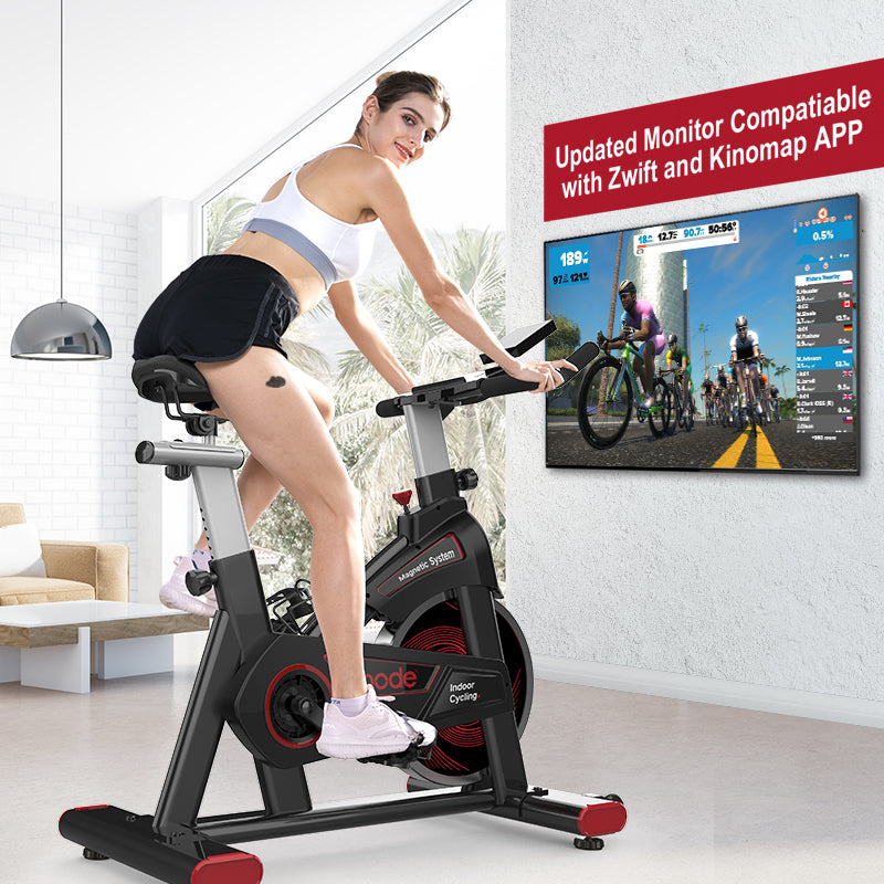 Snode Magenetic Resistance Exercise Indoor Cycling Bike - 8731Bi