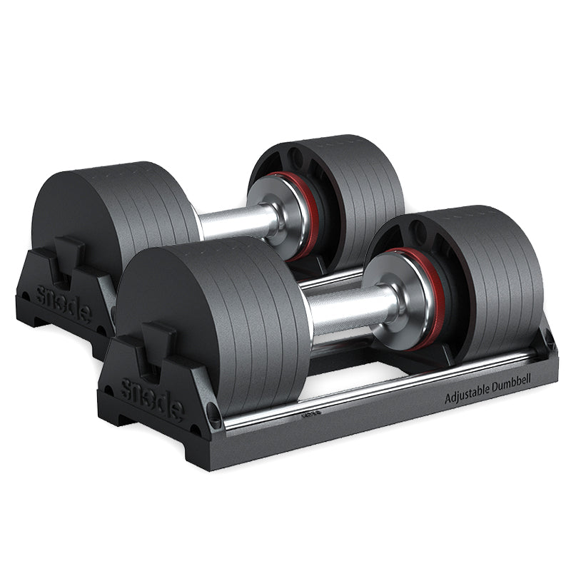Snode 50 lbs Adjustable Dumbbell Fitness Equipment